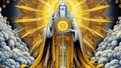 Mestre Kuthumi da Fraternidade Branca e seu Mantra: Revelando o Poder do Raio Amarelo Dourado