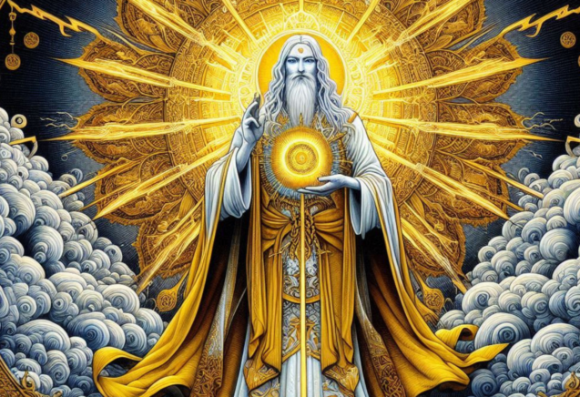 Mestre Kuthumi da Fraternidade Branca e seu Mantra: Revelando o Poder do Raio Amarelo Dourado